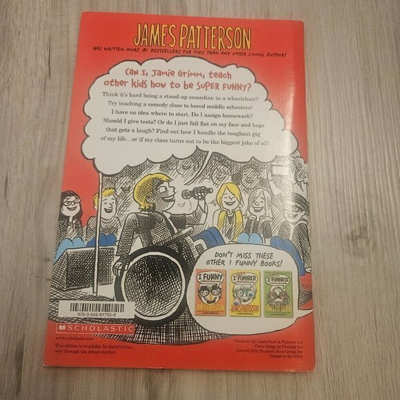 I Funny: School of Laughs by James Patterson (Paperback) Book - Picture 2 of 4
